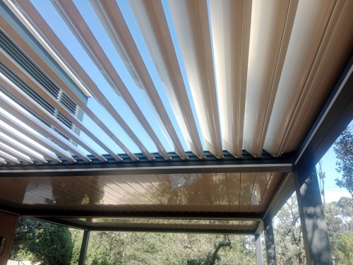 Pégola bioclimática en Boadilla del Monte