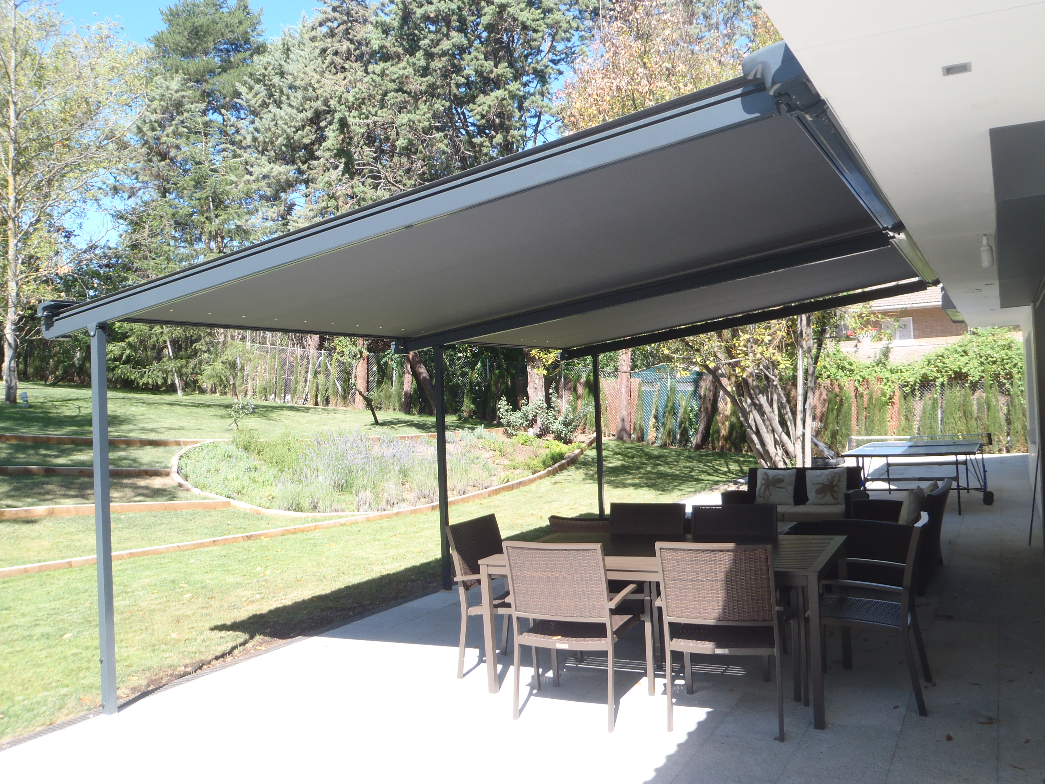 Instalación Veranda y estructura en Hoyo de Manzanares